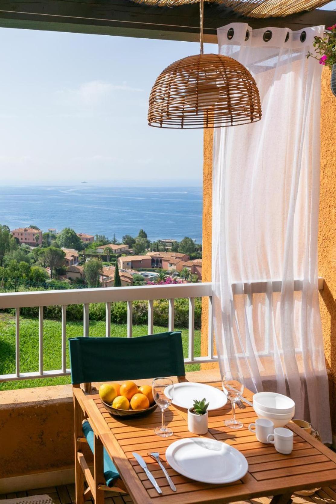 Vue Mer Et Jardin Théoule-sur-Mer Eksteriør billede