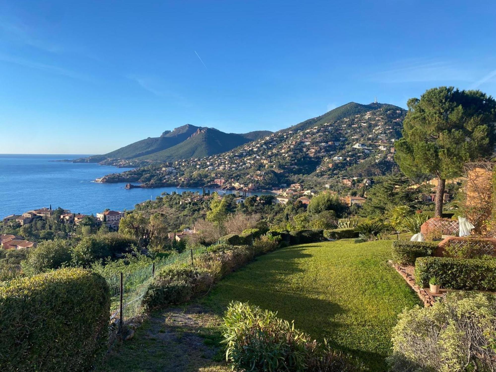 Vue Mer Et Jardin Théoule-sur-Mer Eksteriør billede